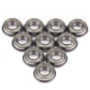 Flange Ball Bearings, Pack of 10, F688zz Flange Ball Bearing,