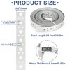 Galvanized Metal Strap 1-Inch x 50Feet, 23-Gauge Pipe Hanger Strap