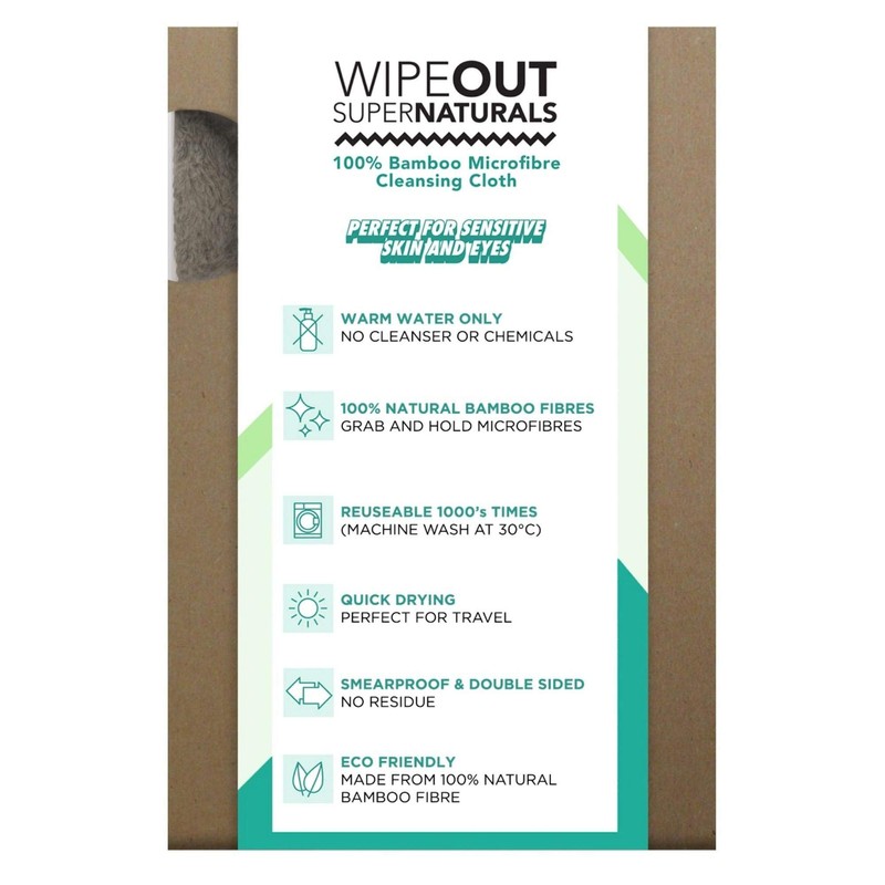 Magnitone London WipeOut Extraordinary 100% Bamboo MicroFibe Super Natural Cleansing