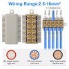 Linkstyle 6PCS 6 AWG Wire Connector Nut Kit, 80A 14-6