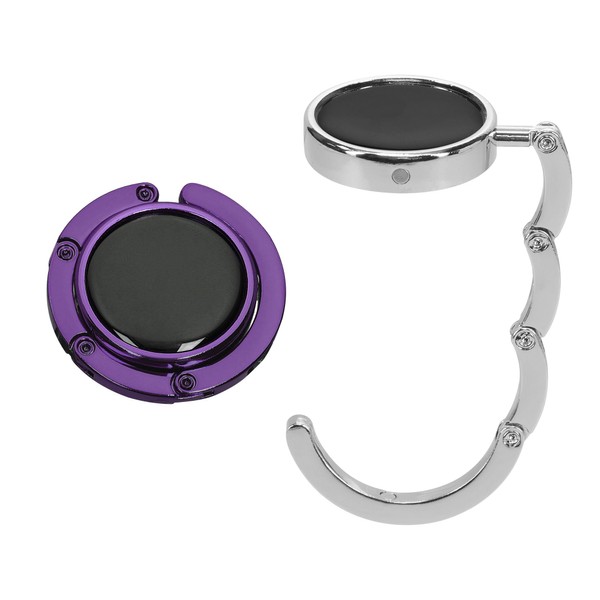 kwmobile Bag Holder for Table - 2 x Foldable Non-Slip