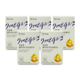 Dr.LinDr.Lin Supercritical RTZomega 31025mgx30 capsules (5 bottles) / 닥터린닥터린초임계알티지오메가31025mgx30캡슐5통