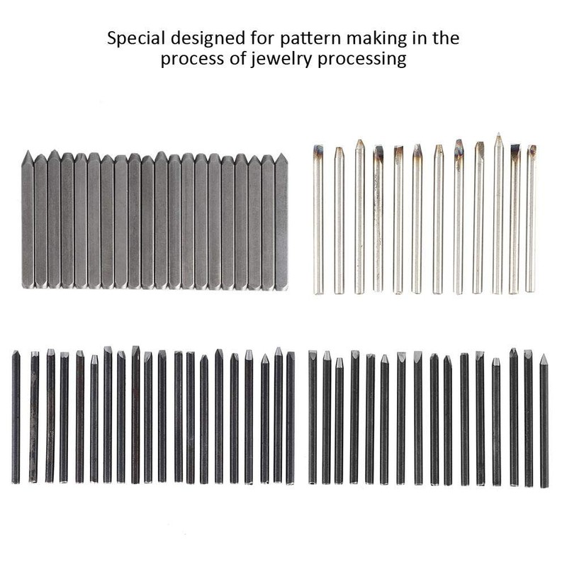 AYNEFY Professional Metal Chisel for Jewellery, Jewellery Anvil Chisel Tools,