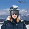OUTDOOR SPARTA Adult Ski Goggles (9. Grey Frame, Full Lens