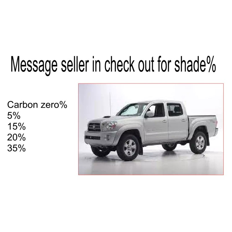 TintPro Premium Carbon Window Tint fits Toyota Tundra 2022-2025 precut