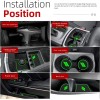 Auovo Anti dust Mats for Dodge Charger 2023 2022 2021