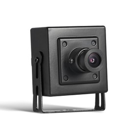 REVODATA 5MP POE Mini IP Camera, Built in Microphone, UltraHD Indoor Small Security Camera with Audio, 3.6mm Lens(75° FOV), H.265/H.264, Smart Phone/PC App (I706-P-A)