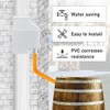 Rain Barrel Diverter, RainWater Collection System Fits for 2 x