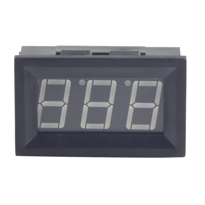 UCTRONICS 0-167°F Fahrenheit Digital Temperature Meter Blue LED Display MF55