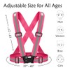 Fepdiu High Visibility Reflective Vest Safety Vest Running Reflective Gear