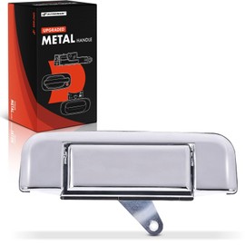 A-Premium Upgraded Metal Tailgate Handle Liftgate Latch Handle Compatible with Toyota Pickup 1989-1995, Chrome, Replace# 69090-89101-ACHMT