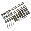 30 Pieces Molle Attachments, Easy to Use Backpack Accessories for