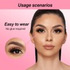 XieJY Magnetic Eyelashes, 2025 New Reusable Self-Adhesive False Eyelashes Self