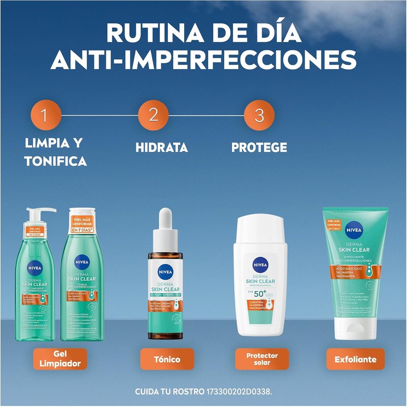 NIVEA Derma Skin Clear Fluido Diario Anti-imperfecciones 40ml