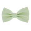 SHIPITNOW Men's Bow Tie Light Green - Light Green Light
