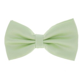 SHIPITNOW Men's Bow Tie Light Green - Light Green Light Green Men's Bow Tie - 20 Colours - For Weddings, Parties, light green