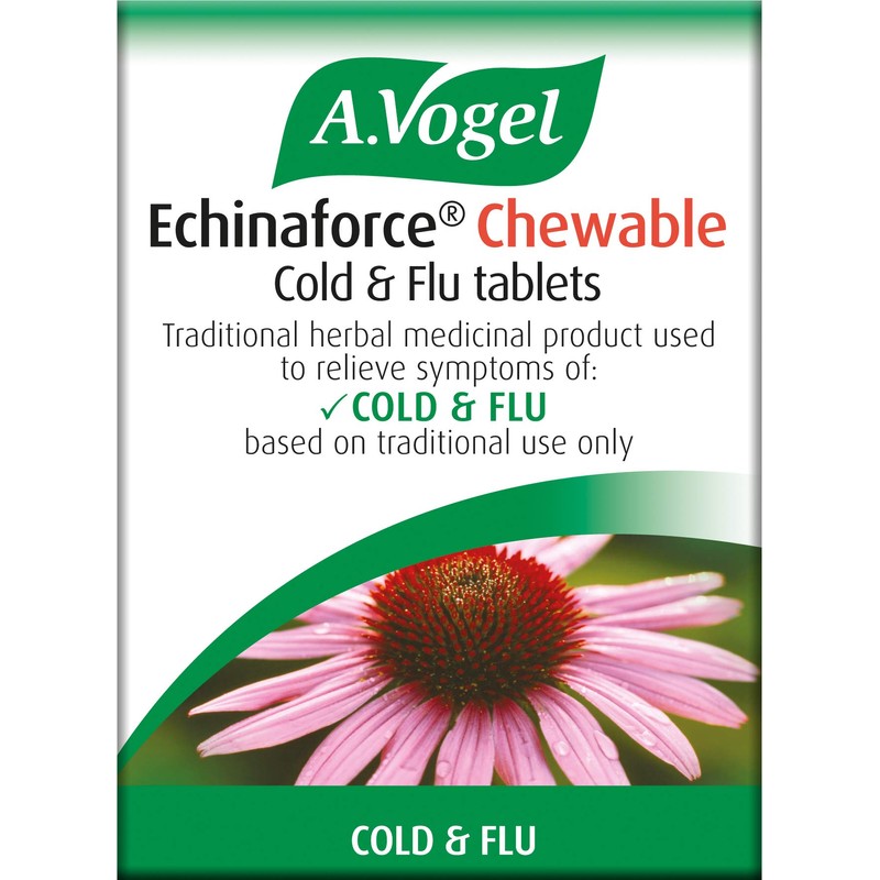A.Vogel Echinaforce Chewable Cold & Flu Tablets | Relieve Cold