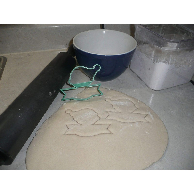 ELF FACE OUTLINE WITH BANNER SANTA HELPER CHRISTMAS SPECIAL OCCASION