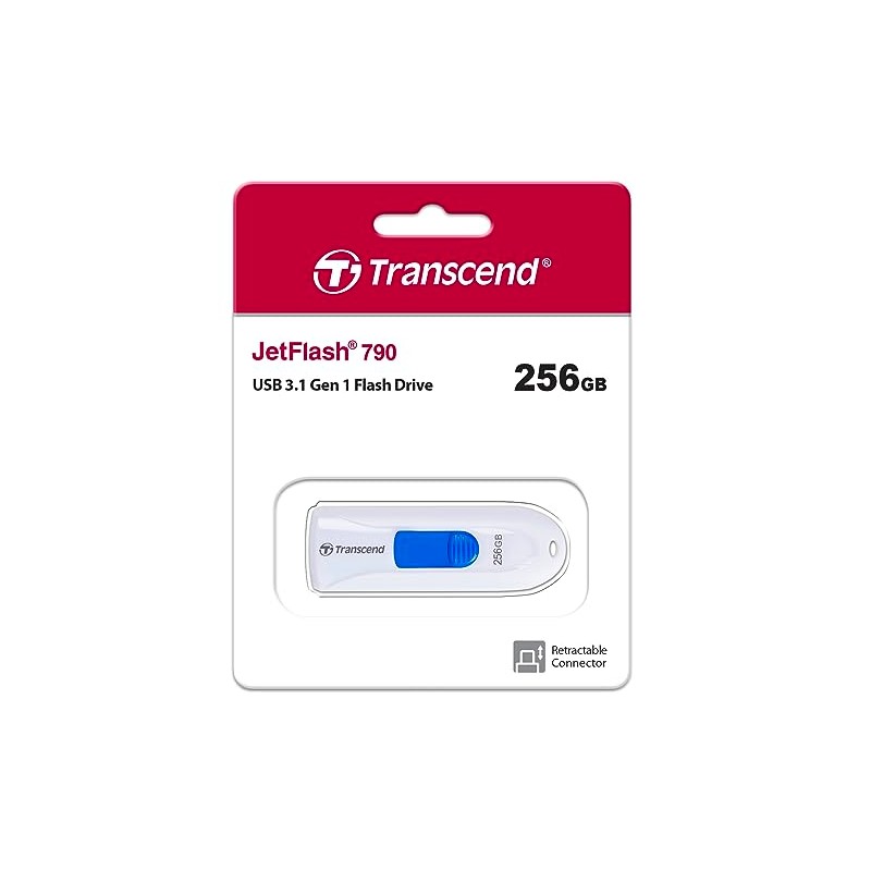 Transcend JetFlash 790 USB 3.1 Gen 1 USB Stick TS256GJF790W