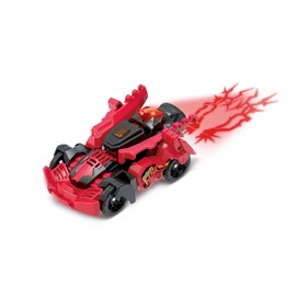 VTech Switch and Go Dinos Fire Mini T-Rex - Dino Car Transformer - 2-in-1 Toy with Dino Voice, Sound and Light Effects - For Children 3-8 Years