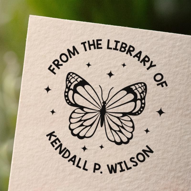 from The Library of Book Stamps | Custom Stamp |