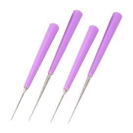 SHINEOFI 4pcs Tipped Bead Reamer Tool Precision Jewelry Craft Tool for Beads Gemstones and Pearls DIY Beginners and Crafting Projects