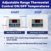 Cupohus 15FT Self-Regulating Heat Tape for Water Pipes with Digital