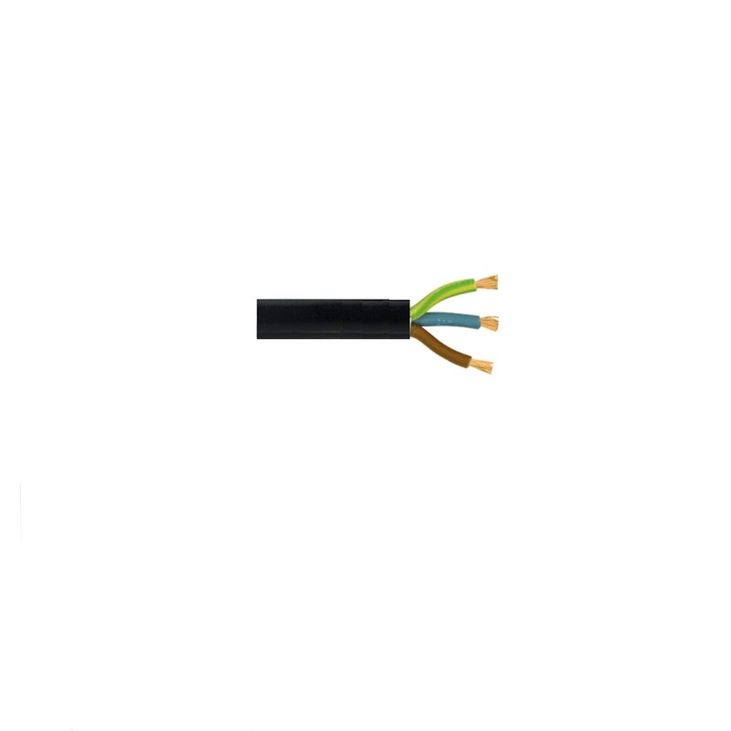 Ali's DIY 3 Core Round Black Flex Flexible Cable 3183Y
