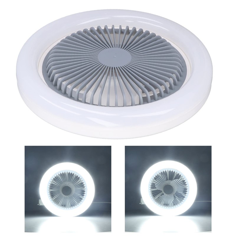 Luz de ventilador de techo, 85‑265V Ventilador de araña silencioso