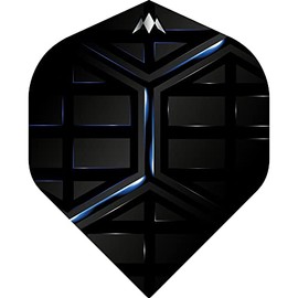 Mission Darts Hexon Dart Flights Standard No.2 Shape 100 Micron - 3 Sets of 3 Flights (F4094)