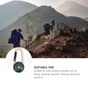 TEHAUX Compass, Keyring Scale, Compass, Compass, Compression, Fluorescent, Waterproof, Lightweight,