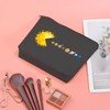 JXGZSO Funny Solar System Makeup Bag Space Theme Party Makeup