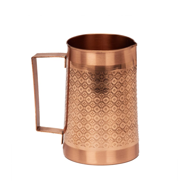 NKlaus Mosaic Copper Jug 1500 ml - Pure Copper (100%)