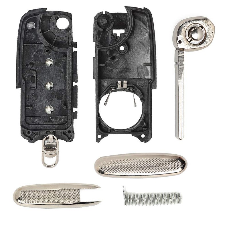 Keyecu Flip Remote Key Shell Case Fob 3+1 Button for