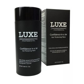 LUXE Professional Hair Thickening Fibers – Hypoallergenic –Confidence in a Jar! - Medium Blonde