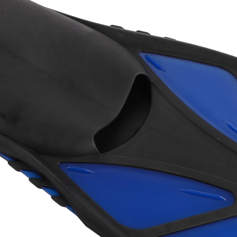 1 Pair Adjustable Swimming Fins TPR Open Heel Long Diving