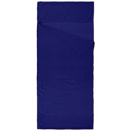 Nod-Pod 100% Pure Silk Sleeping Bag Liner - Ultralight just 110 grams (Navy)