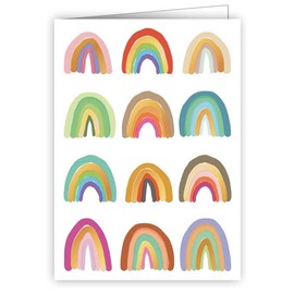 Quire Collections Mini Card Mini Rainbows, 70x89mm