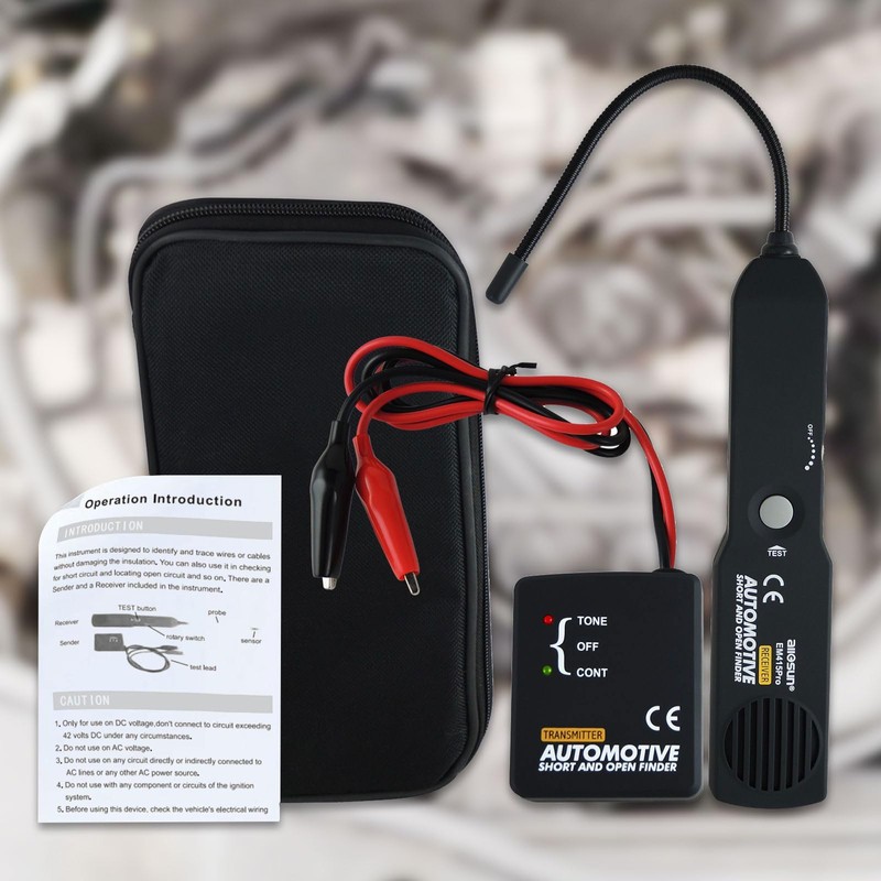 Automotive Electrical Open&Short Finder Circuit Tester Circuit Finder Detector Tone