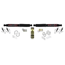 Skyjacker 8270 Dual Steering Stabilizer Kit (for Dodge Ram 1500/2500/3500 - Black)
