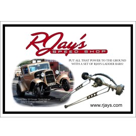 RJays Speed Shop Through the frame Wishbone Radius Rod Mounts (Universal 1928 1930 1932 1934)