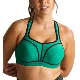 Panache Power Underwire Sports Bra (5021),30DD,Green - Green,30DD