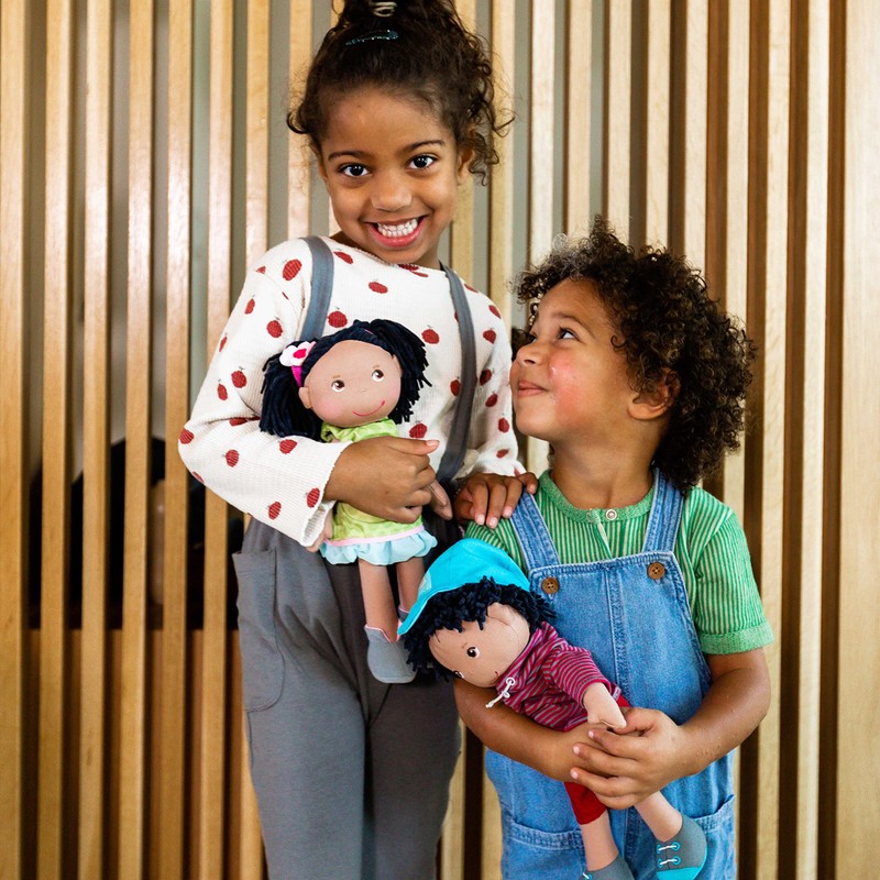 HABA 304576 Soft Doll Cari, 30cm, for Ages 18 Months