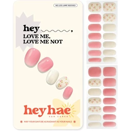 Heyhae Tiras de Gel Semicurado para Uñas - Hey, Love Me, Love Me Not