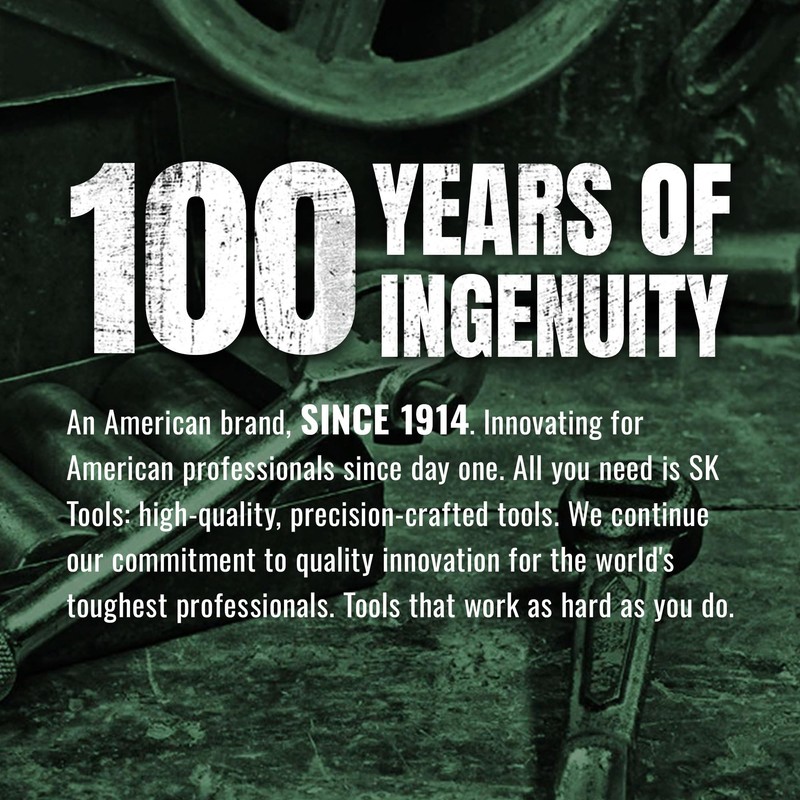 SK 3/8" Drive Universal Swivel Impact Socket Set, SAE Socket