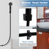 5+1 Mode High Pressure Replacement Black RV Shower Head with