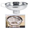 Asixx Roat Stainless Steel Funnel Wide Mouth Pouring Tool for