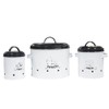 SOTECH Potato Onion Garlic Storage Bin with Lid Set of
