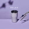Doshisha Tumbler with Lid, 0.36 L (0.36 L), Purple RELAX