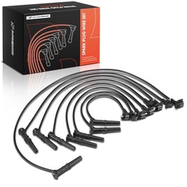 A-Premium Juego de 8 cables de bujía de encendido compatible con Ford Mustang 1996-1998, Laforza 1994-1998, 4.6L 5.0L